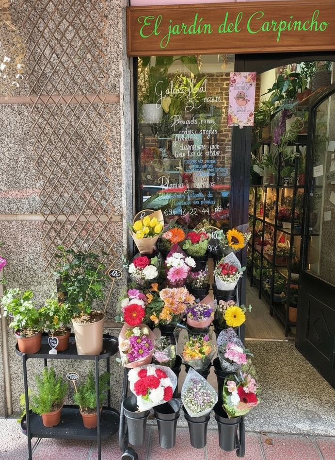 Fachada El jardín del Carpincho